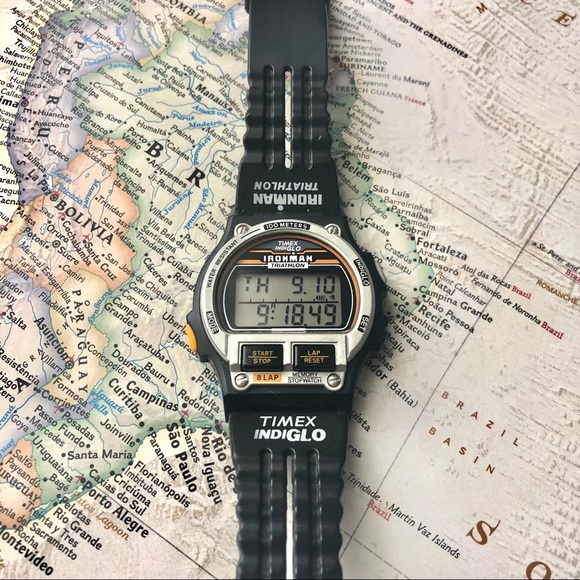 SOLD Vintage Timex Ironman Triathlon Digital 100m - Picture 4 of 10
